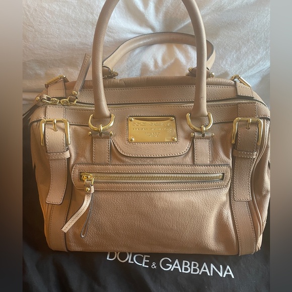 Dolce & Gabbana Tan Leather Bag